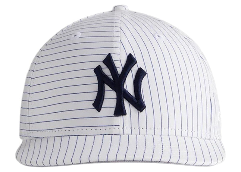 Kith New Era New York Yankees YD Stripe 59Fifty Low Profile Fitted Hat White