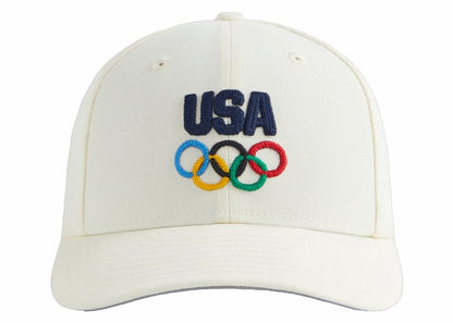 Kith New Era Team USA 59Fifty Fitted Low Profile Cap Sandrift