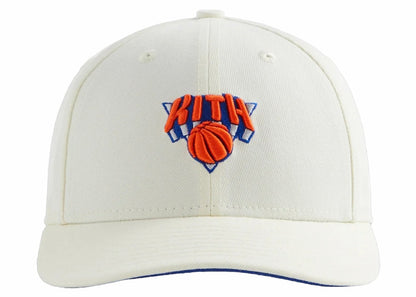 Kith New Era The New York Knicks 59Fifty Low Profile Fitted Hat Sandrift