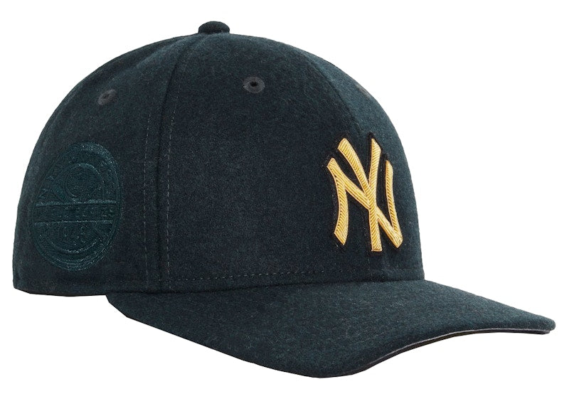 Kith New Era for New York Yankees Bullion 600 GSM Wool Melton Fitted Hat Stadium