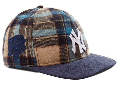 Kith New Era for New York Yankees Plaid Suede Fitted Hat Current