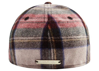 Kith New Era for New York Yankees Plaid Suede Fitted Hat Pyre