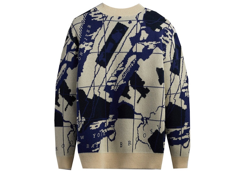 Kith New York Atlas Crewneck Sandrift