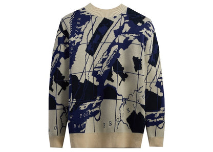 Kith New York Atlas Crewneck Sandrift