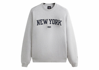 Kith New York Knicks City So Nice Nelson Crewneck Light Heather Grey