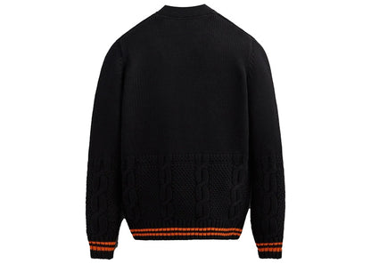 Kith New York Knicks Combo Stitch Cardigan Black