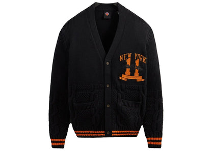 Kith New York Knicks Combo Stitch Cardigan Black