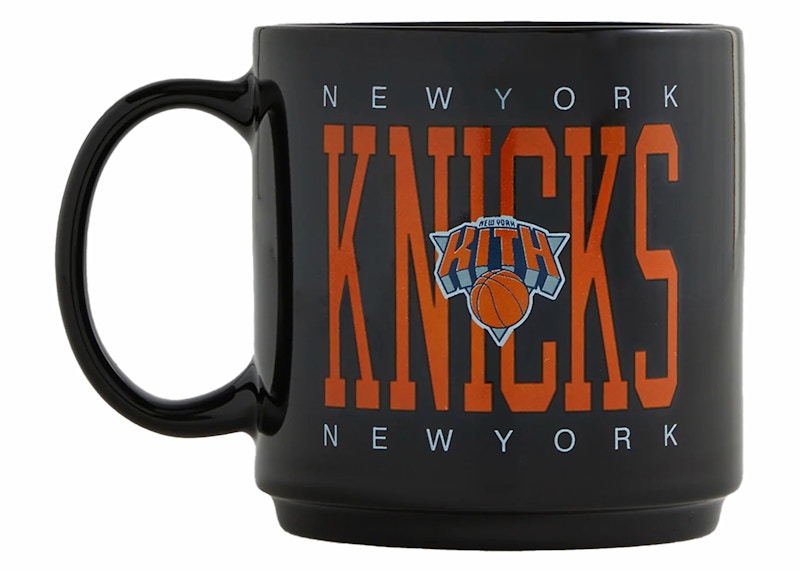 Kith New York Knicks Home Court Mug Black
