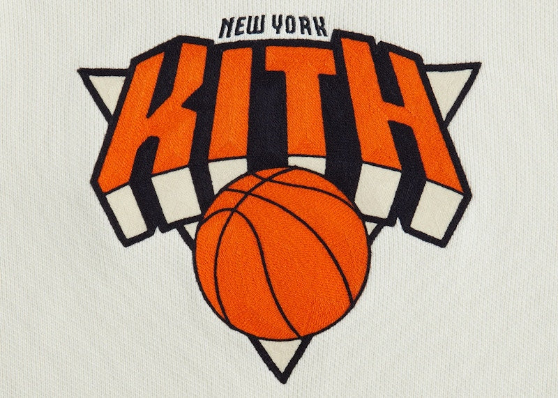 Kith New York Knicks Knit Crewneck Silk