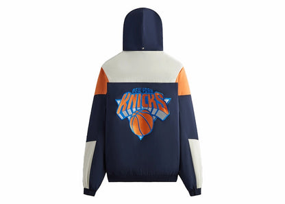 Kith New York Knicks Quarter Zip Anorak Nocturnal