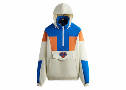 Kith New York Knicks Quarter Zip Anorak Silk