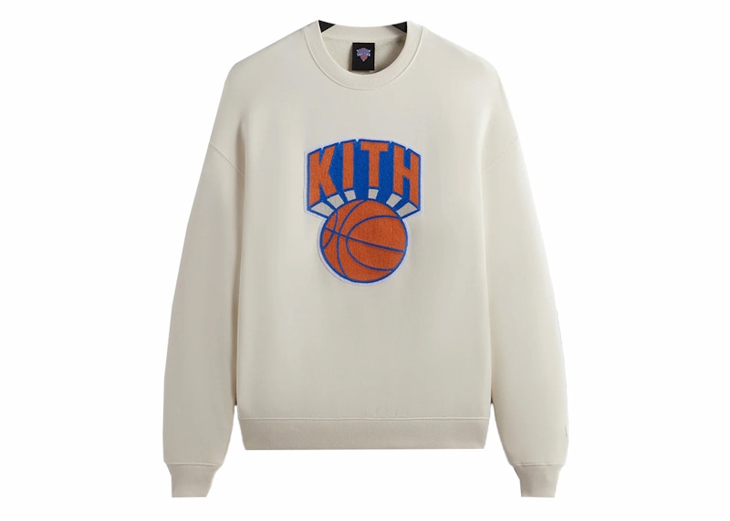 Kith New York Knicks Retro NY Nelson Crewneck Sandrift