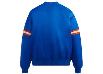 Kith New York Knicks Satin Bomber Jacket Royal