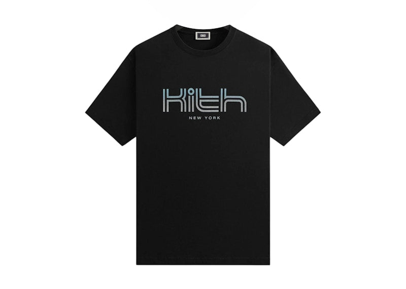 Kith New York Techno Logo Tee Black