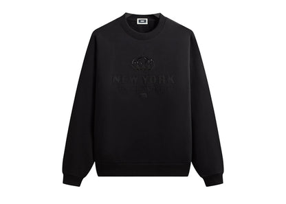 Kith New York To The World Crown Crewneck Black