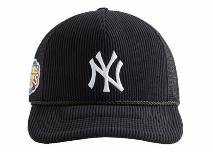 Kith New York Yankees Corduroy Trucker Hat Black