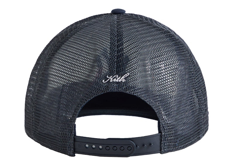 Kith New York Yankees Corduroy Trucker Hat Nocturnal