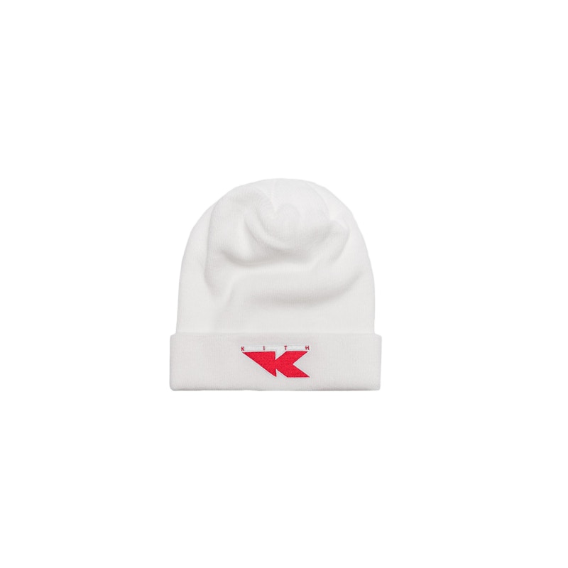 Kith Nike Flight Beanie White
