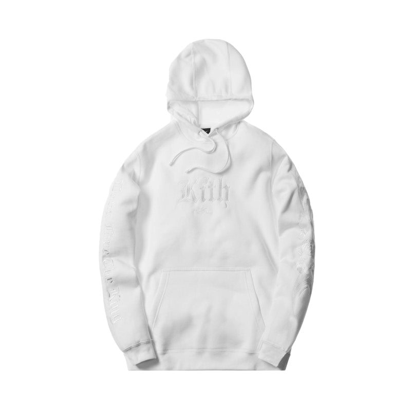 Kith Nike LeBron Cloak Hoodie Triple White