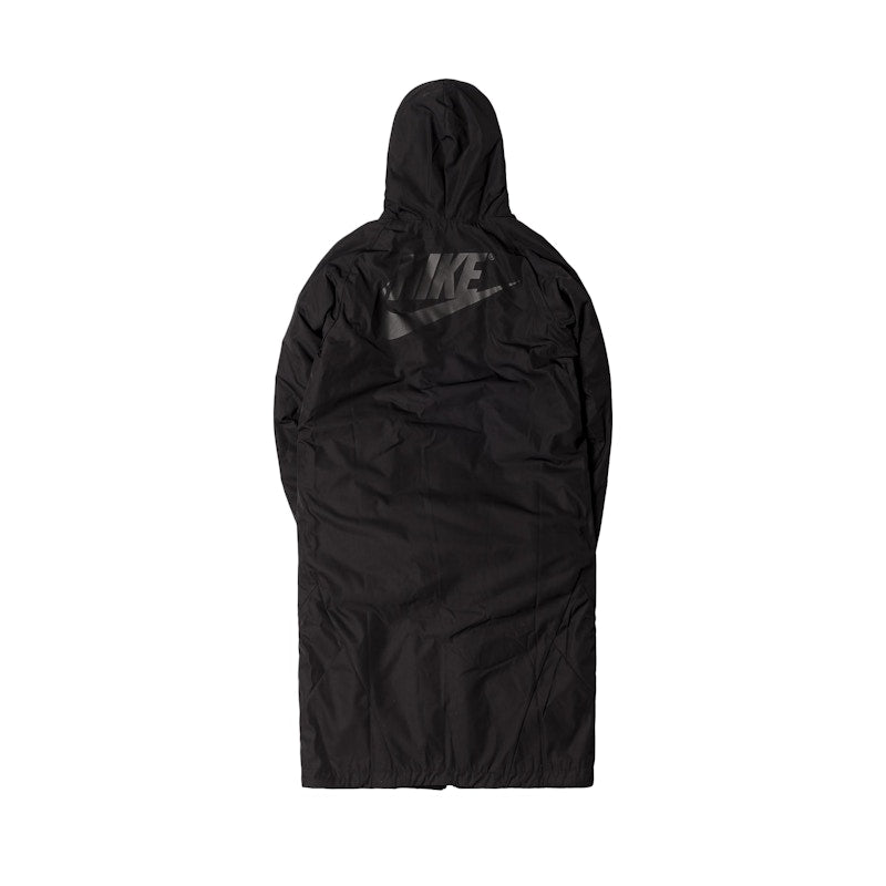Kith Nike Sherpa Sideline Coat Black