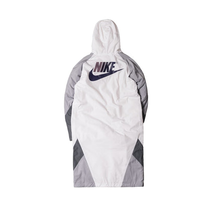 Kith Nike Sherpa Sideline Coat White/Grey
