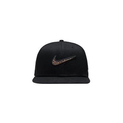 Kith Nike Swoosh Snapback Black
