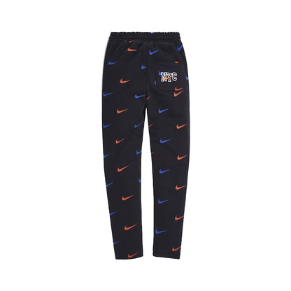 Kith & Nike for New York Knicks AOP Fleece Pant Black