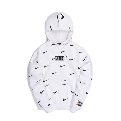 Kith & Nike for New York Knicks AOP Hoodie White