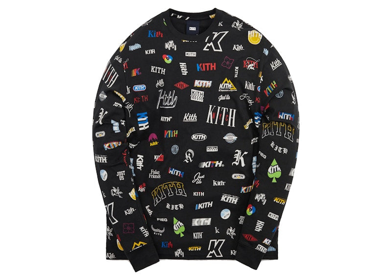 Kith Novel L/S Tee Black