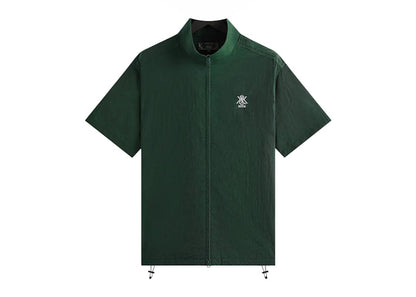 Kith Nylon Short Sleeve Colton Zip Up Shirt Stadium