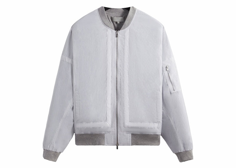 Kith Nylon Silas Bomber Jacket White