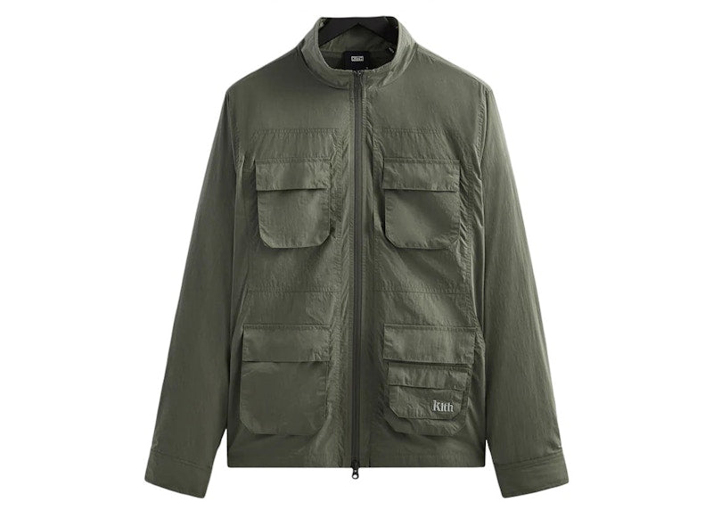 Kith Nylon Zip Front Wolcott Jacket Tinge