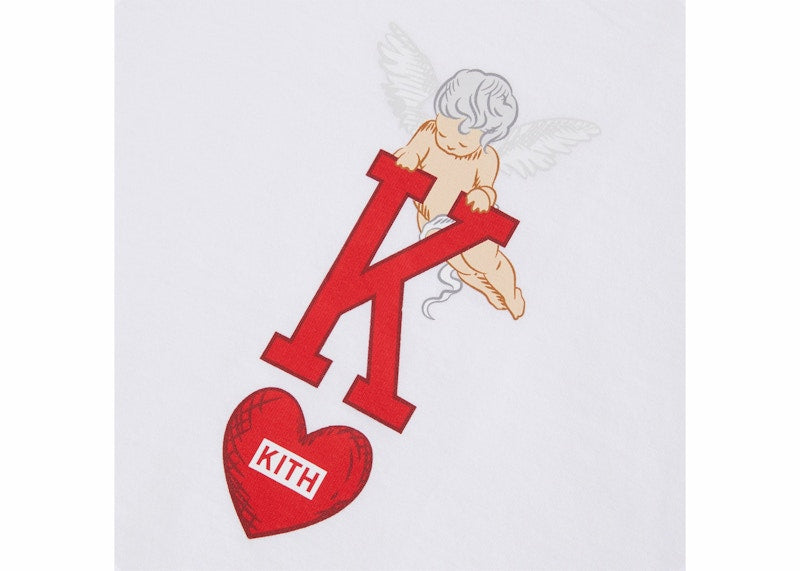 Kith Of Hearts Tee White