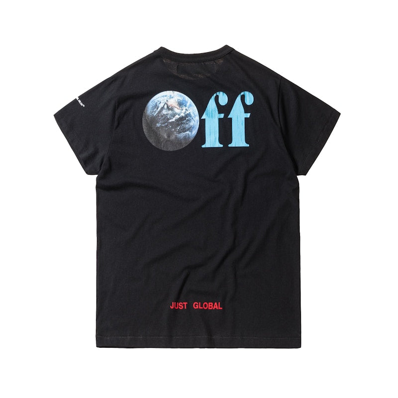 Kith Off-White Just Global Tee Black