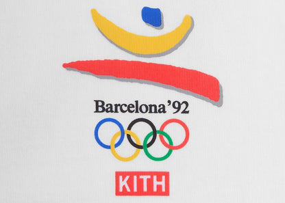 Kith Olympics Heritage Barcelona 1992 Vintage Tee White