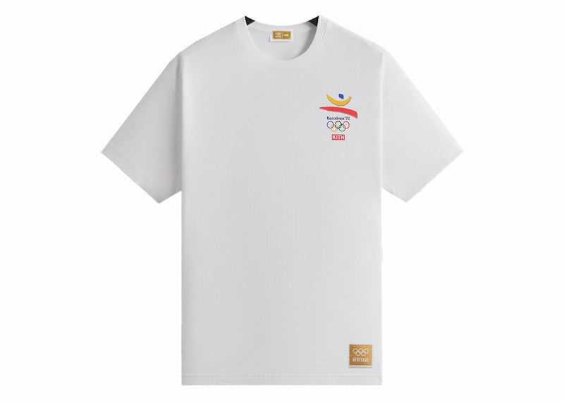 Kith Olympics Heritage Barcelona 1992 Vintage Tee White