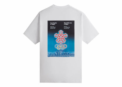 Kith Olympics Heritage Calgary 1988 Vintage Tee White
