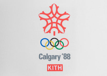 Kith Olympics Heritage Calgary 1988 Vintage Tee White