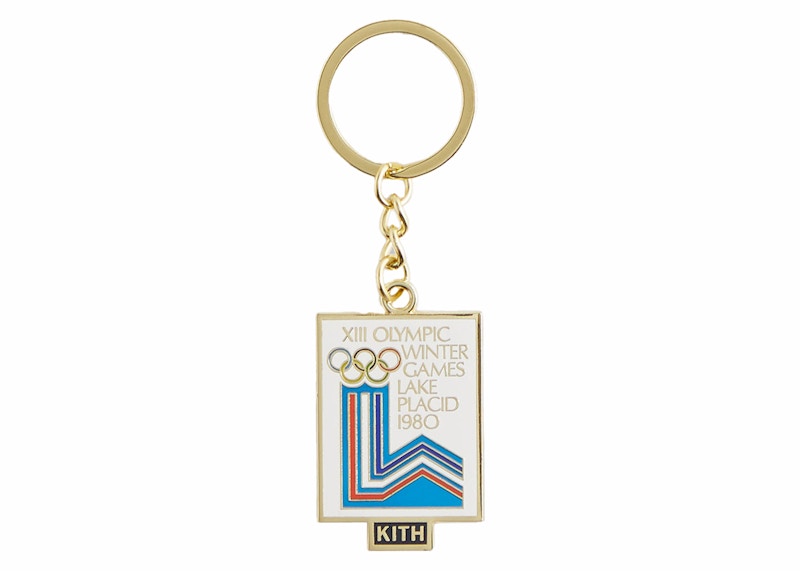 Kith Olympics Heritage Lake Placid Keyring Multi
