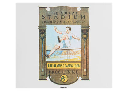 Kith Olympics Heritage London 1908 Vintage Tee White