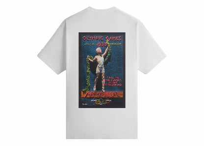 Kith Olympics Heritage Los Angeles 1932 Vintage Tee White