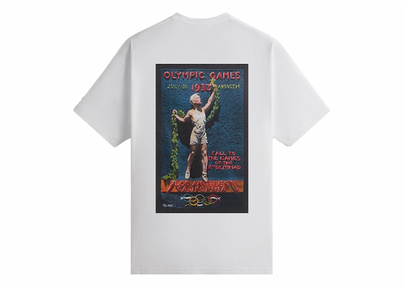 Kith Olympics Heritage Los Angeles 1932 Vintage Tee White