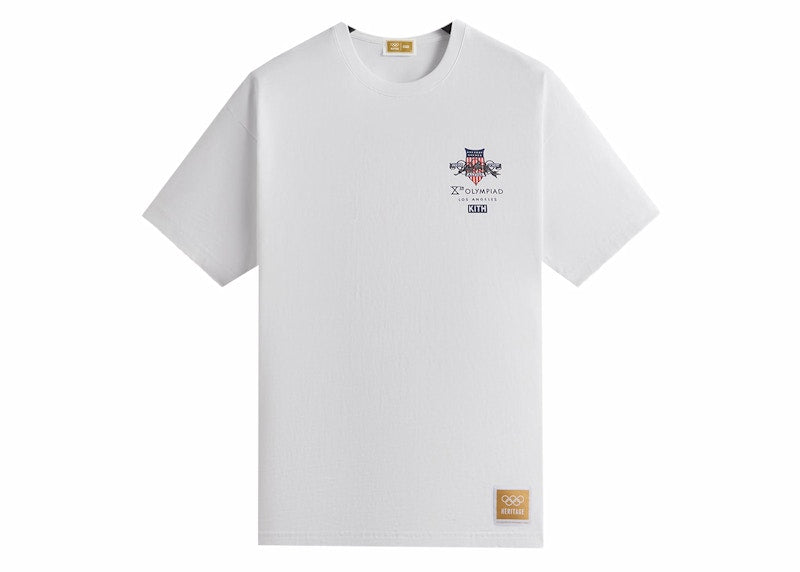 Kith Olympics Heritage Los Angeles 1932 Vintage Tee White