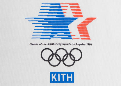 Kith Olympics Heritage Los Angeles 1984 Vintage Tee White