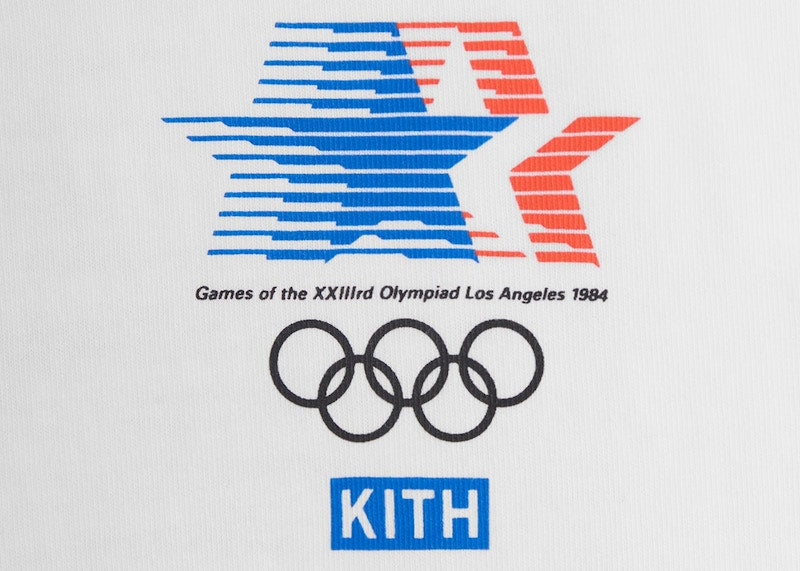 Kith Olympics Heritage Los Angeles 1984 Vintage Tee White