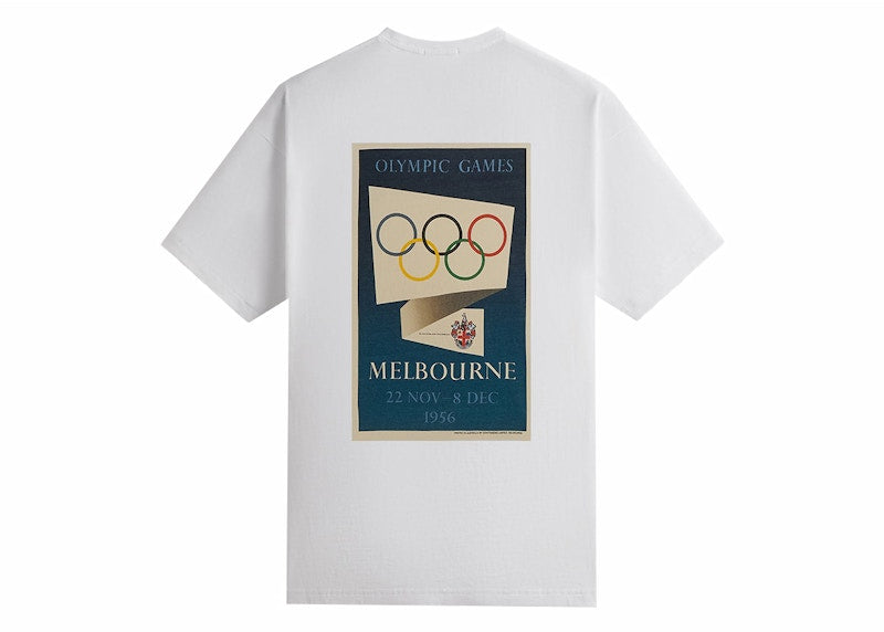 Kith Olympics Heritage Melbourne 1956 Vintage Tee White