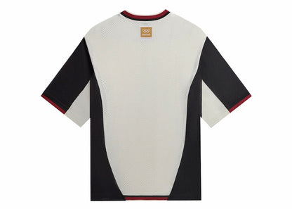 Kith Olympics Heritage Mesh Darin Warm Up Shirt Silk
