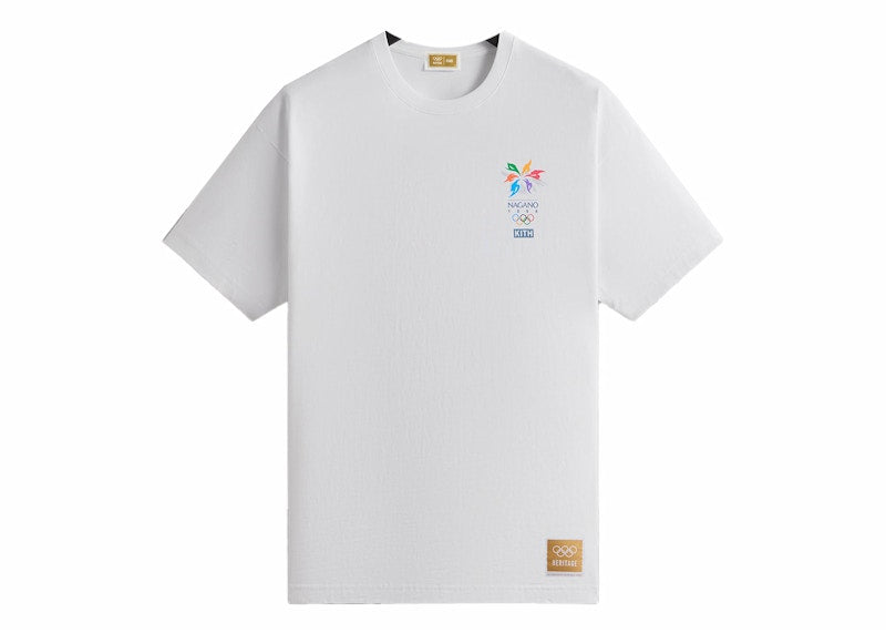 Kith Olympics Heritage Nagano 1998 Vintage Tee White