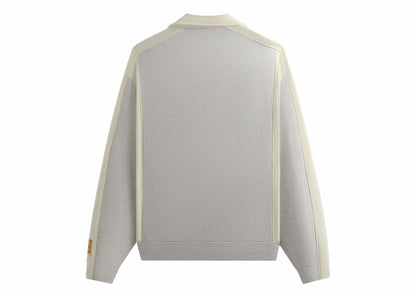 Kith Olympics Heritage Nelson Collared Pullover Light Heather Grey