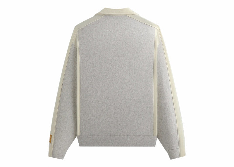 Kith Olympics Heritage Nelson Collared Pullover Light Heather Grey